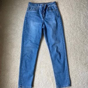 AE mom jeans